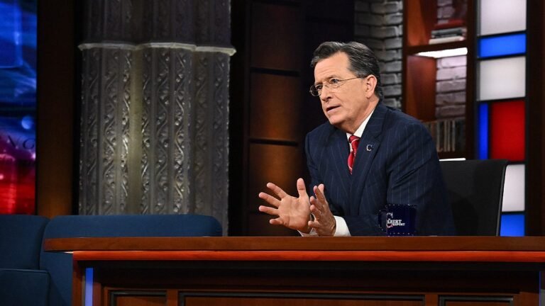 Stephen Colbert ego trip scrutinized in late show finale