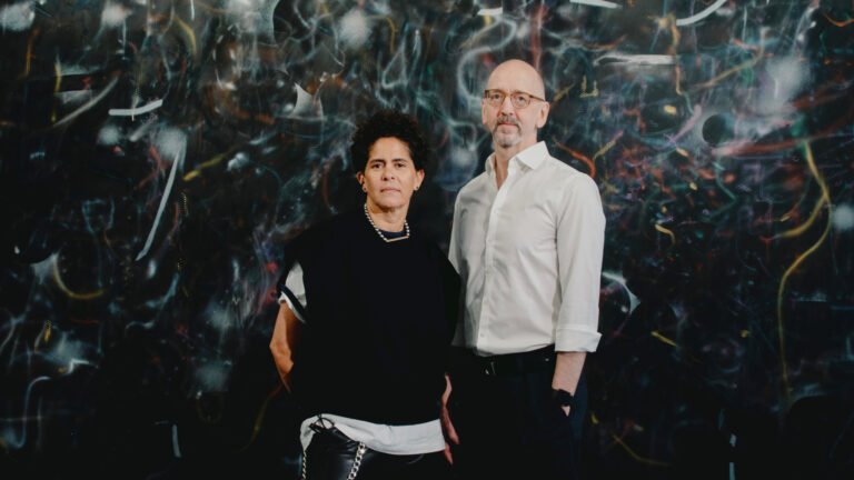 Julie Mehretu john jasperse collaboration at marian gallery Julie Mehretu john jasperse collaboration at marian gallery