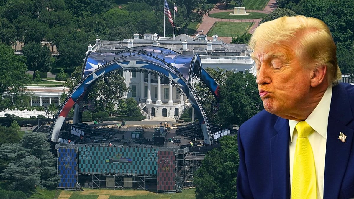 Celebrities snub Trump birthday event in style