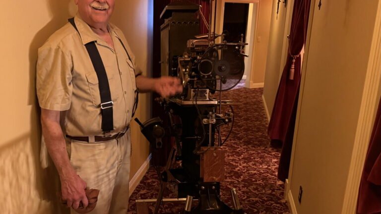 Hand cranked silent film show revives cinema’s earliest era