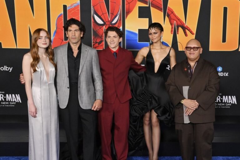 Tom Holland Zendaya premiere new Spider-Man film as newlyweds