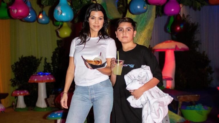 Mason disick poolside style turns heads on family vacation