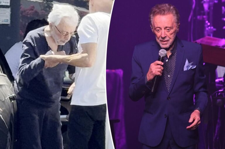 Frankie valli tour cancellation health scare sparks first sighting