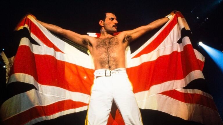Brian may recalls freddie mercury’s final knebworth gig